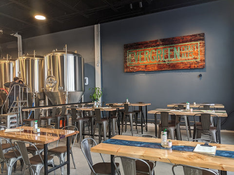 Taproom at Evergreen Craft Ales